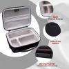 Camera Case Compatible with Sony Alpha ZV-E10 / ZV-1F / ZV-1 / ZV-1 II Vlog Camera with Shoulder Strap by LTGEM, Fits Vlogger Accessory Kit Tripod and Microphone, Black+Gray view 4