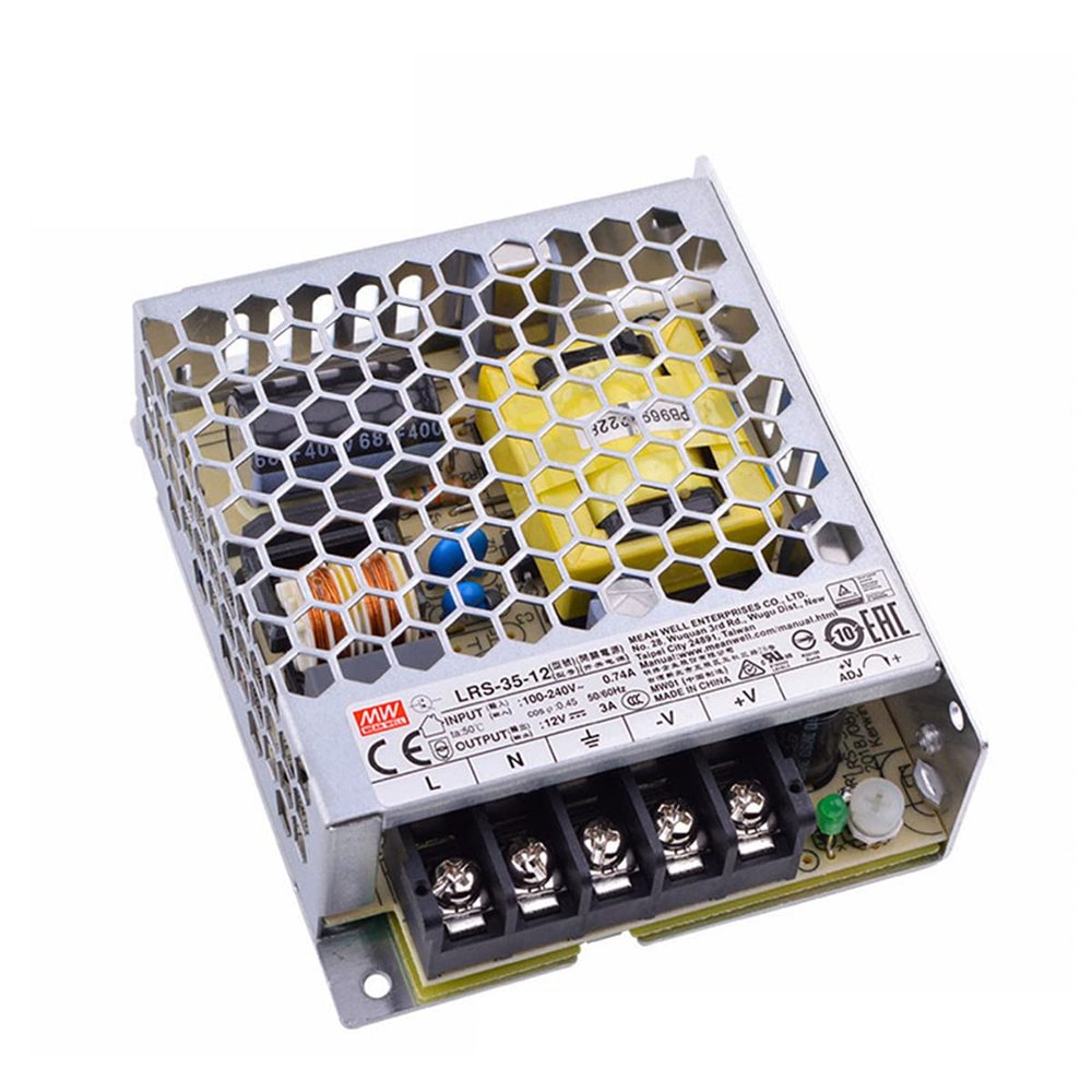 (12PACK) 35W 1U Low Profile Enclosed Power : LRS-35 Series Single Output Switching Power Supply (LRS-35-12)