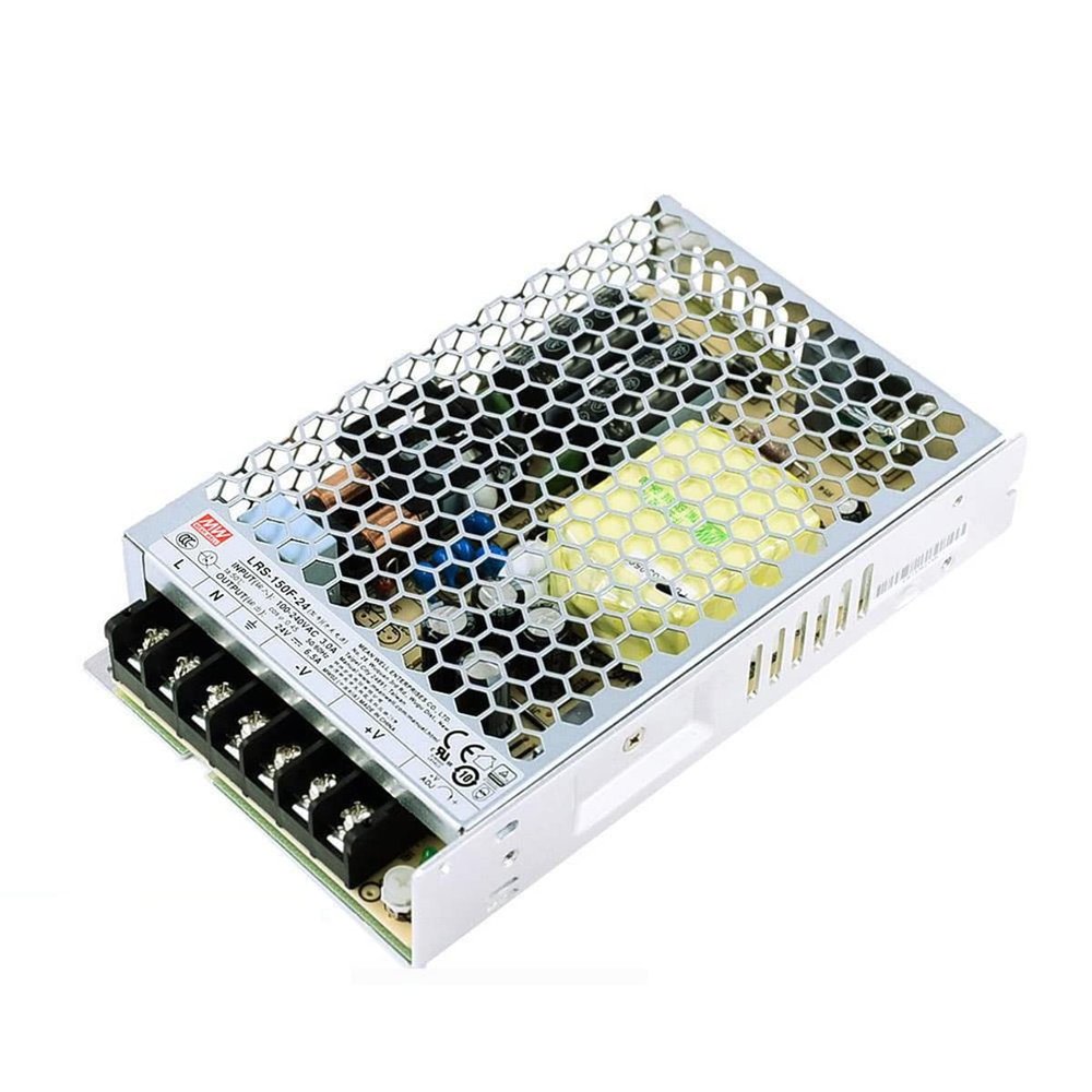 (12PACK) 150W 1U Low Profile Wide AC Input Enclosed Power : LRS-150F Series Single Output Switching Power Supply (LRS-150F-24)