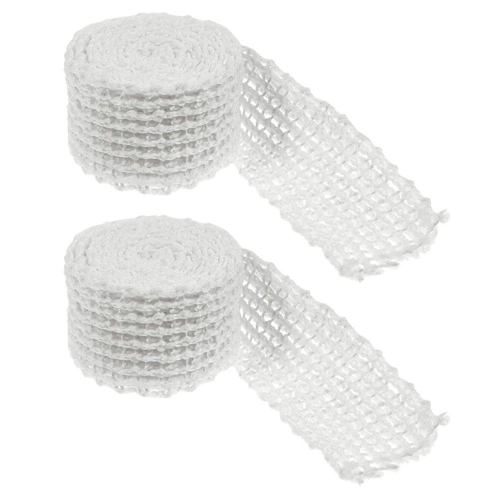 Butcher Twine 2 Rolls Cotton Meat Netting for Pork and Ham Roasting