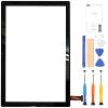 New for Pritom TronPad L10 Touch Screen Digitizer for 10.1" Dragon Touch Notepad 102 Touch Panel Glass Sensor Replacement Repair Parts Kit with Free Tools (Black) view 1