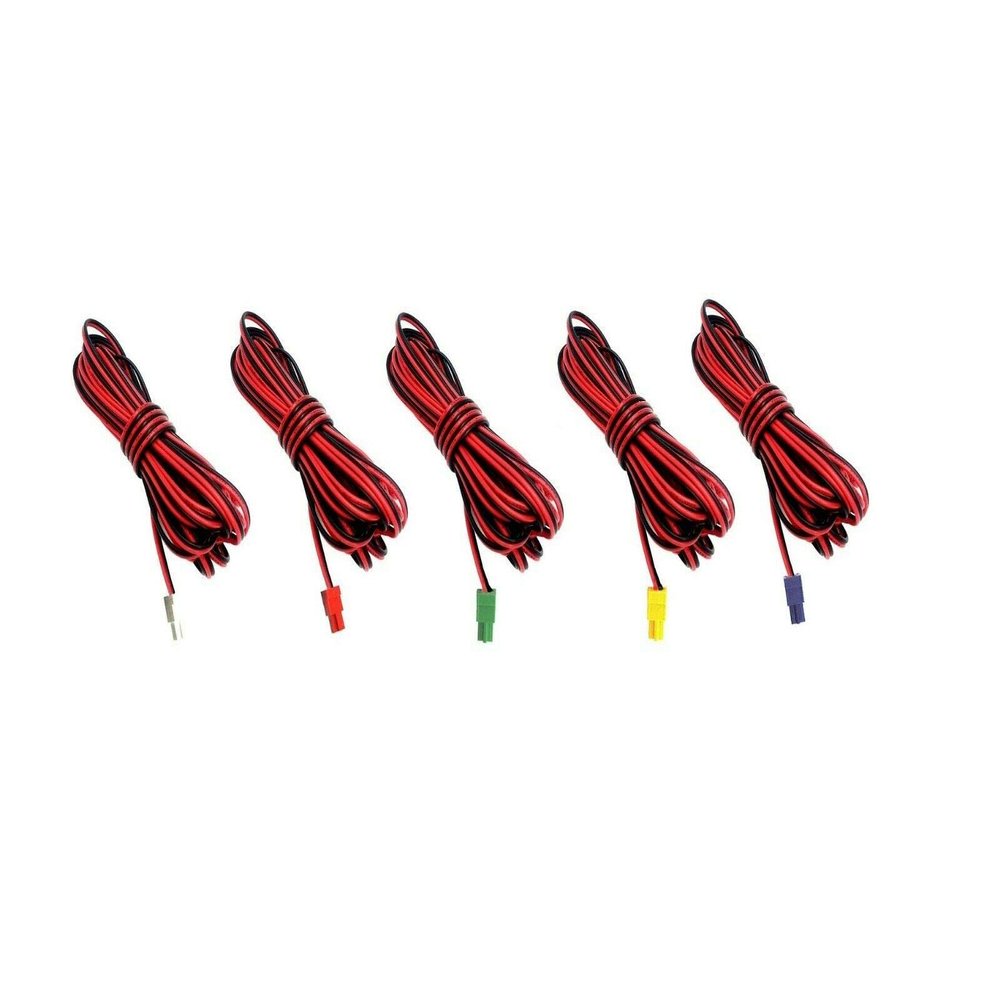 5X Speaker Woofer Sound Red Black Wires Cords Cables Compatible with Sony Home Cinema Theater