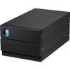LaCie 2big RAID 40TB External Hard Drive Desktop HDD  USB-C, 7200 RPM Enterprise Class Drives, for Mac and PC Desktop, Rescue Services (STHJ40000800) view 1