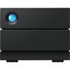 LaCie 2big RAID 40TB External Hard Drive Desktop HDD  USB-C, 7200 RPM Enterprise Class Drives, for Mac and PC Desktop, Rescue Services (STHJ40000800) view 2