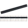 10pcs Break-Away 0.1" 2x20 Pin 40Pin Strip Dual Male Headers for Raspberry Pi Zero GPIO (Long 11mm / 0.43") view 4