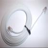 RJ10 RJ9 RJ22 4P4C TELEPHONE HANDSET CABLE - VARIOUS LENGTHS (Straight cable length - 1m) view 4