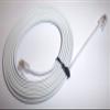 RJ10 RJ9 RJ22 4P4C Phone Cord Telephone Handset Cable - VARIOUS LENGTHS (Straight cable length - 2m) view 3