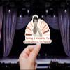 3.25" Audrey Hepburn Quote I'm Possible Quality Laminated Sticker Decal Classic Retro Beautiful Style Home Art view 2