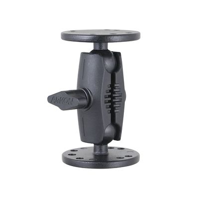 Arkon Mounts RMS2XCMAMPS 4 Inch Heavy Duty 4-Hole AMPS Mount Retail Black