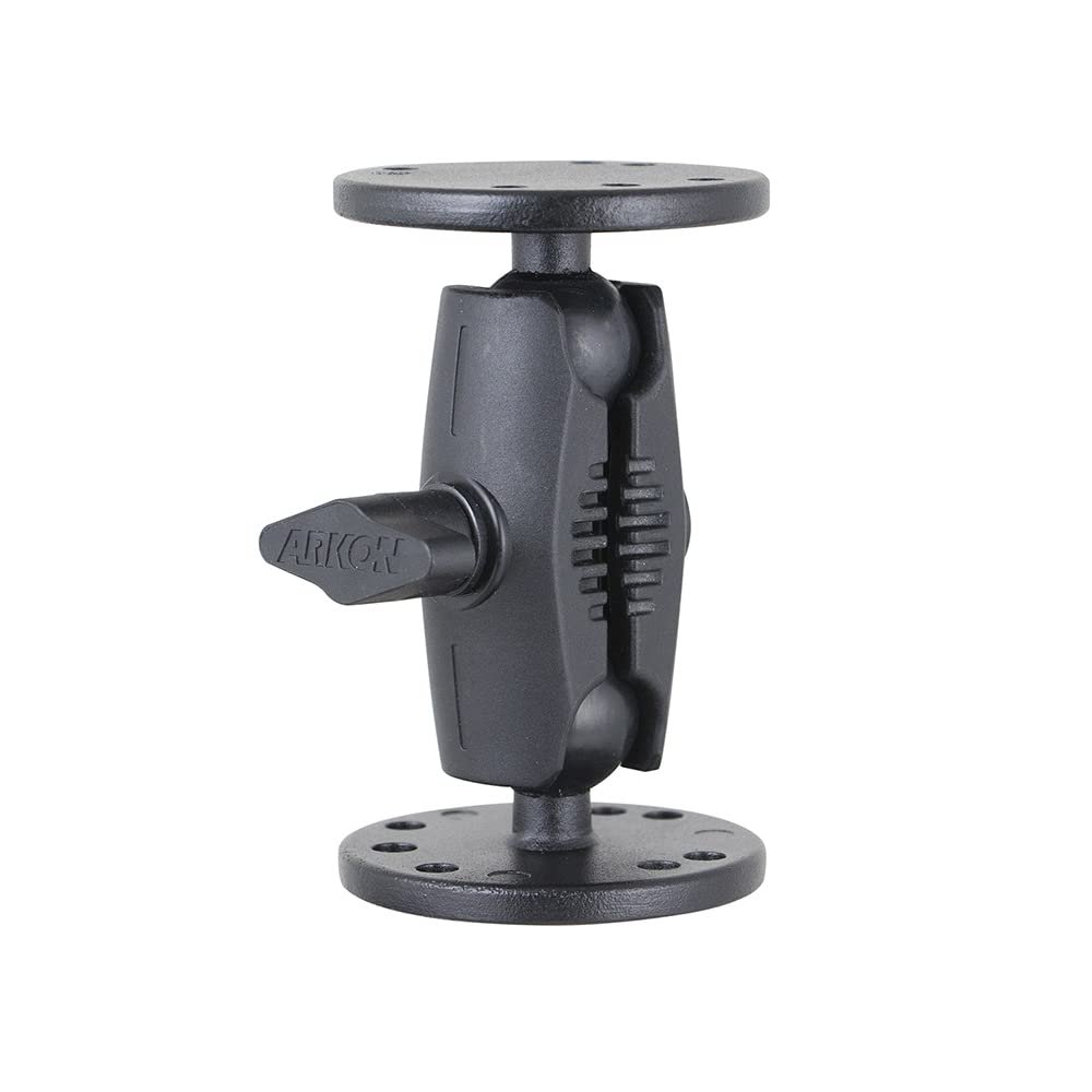Arkon Mounts RMS2XCMAMPS 4 Inch Heavy Duty 4-Hole AMPS Mount Retail Black
