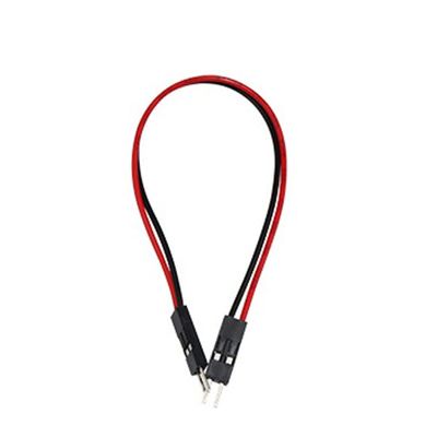Unifizz PVC Multicolored Dupont Wire Length 150mm 2Pin Male to Male Terminal Wire Jumper Cable, Breadboard Jumper Ribbon Cable Kit, Multicolored 10pcs