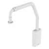 HANWHA TECHWIN SBP-156LMW Telescoping Parapet Mount for PTZ Dome Cameras, Bracket, White. view 1