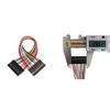 Unifizz PVC Multicolored Dupont Wire Length 300mm 11Pin Male to Male Terminal Wire Jumper Cable, Breadboard Jumper Ribbon Cable Kit, Multicolored 10pcs view 2