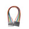 Unifizz PVC Multicolored Dupont Wire Length 200mm 7Pin Female to Female Terminal Wire Jumper Cable, Breadboard Jumper Ribbon Cable Kit, Multicolored 10pcs view 1