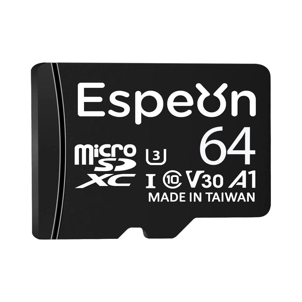 Espeon Micro SD Card 64GB with SD Adapter for Smartphone and Tablet MicroSDXC Memory Expansion, Nintendo-Switch, Portable Game Consoles. 4K Video Playback, A1 UHS-I U3 V30 C10, Up to 95MB/s Read