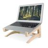 UI U & I Laptop Stand, Wooden Laptop Stand, Detachable Wooden Notebook Holder Mount Stand for Desk, 11-14inch Compatible with Apple MacBook Air Mac Pro, HP, DELL, Acer, Toshiba, Surface, Lenovo etc view 1