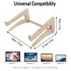 UI U & I Laptop Stand, Wooden Laptop Stand, Detachable Wooden Notebook Holder Mount Stand for Desk, 11-14inch Compatible with Apple MacBook Air Mac Pro, HP, DELL, Acer, Toshiba, Surface, Lenovo etc view 3
