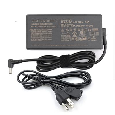 20V 10A 200W AC Adapter Charger ADP-200JB D Compatible with ASUS ROG Zephyrus G15 GA503 GA503QM GA503QS GA503QR Gaming Laptop 6.0 * 3.7