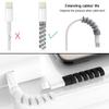 Fanoshon Charger Cable Protectors for iPhone 17 16 USB C Charging Cord Savers 35 PCS with Cable Clips 4 PCS, Silicone Cord End Identifiers for Headphone Laptop Cell Phone Accesories view 3