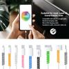 Fanoshon Charger Cable Protectors for iPhone 17 16 USB C Charging Cord Savers 35 PCS with Cable Clips 4 PCS, Silicone Cord End Identifiers for Headphone Laptop Cell Phone Accesories view 4