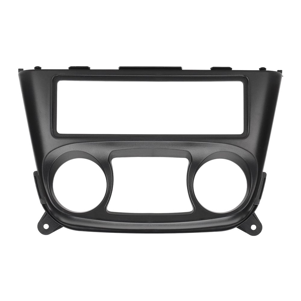 Fydun 1DIN Car Stereo Audio Fascia Dash Stereo Bezel ABS Wearproof Navigation Trim Replacement for Almera Sentra 20002006