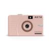 RETO Ultra Wide and Slim 35mm Reusable Daylight Film Camera - 22mm Wide Lens, Focus Free, Light Weight, Easy to Use (Pastel Pink) view 1