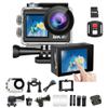5K30FPS Action Camera with Dual Screens, EIS Anti-Shake & Waterproof Case view 1