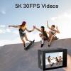 5K30FPS Action Camera with Dual Screens, EIS Anti-Shake & Waterproof Case view 2