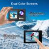 5K30FPS Action Camera with Dual Screens, EIS Anti-Shake & Waterproof Case view 3