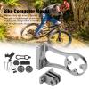 OUKENS Bike Computer Extended, Bike Computer Mount Mount Out Front Bicycle GPS Combo Holder for Outdoor Riding Sports Action Camera(Titanium Color) view 2