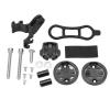 OUKENS Bike Computer Extended, Bike Computer Mount Mount Out Front Bicycle GPS Combo Holder for Outdoor Riding Sports Action Camera(Red) view 3