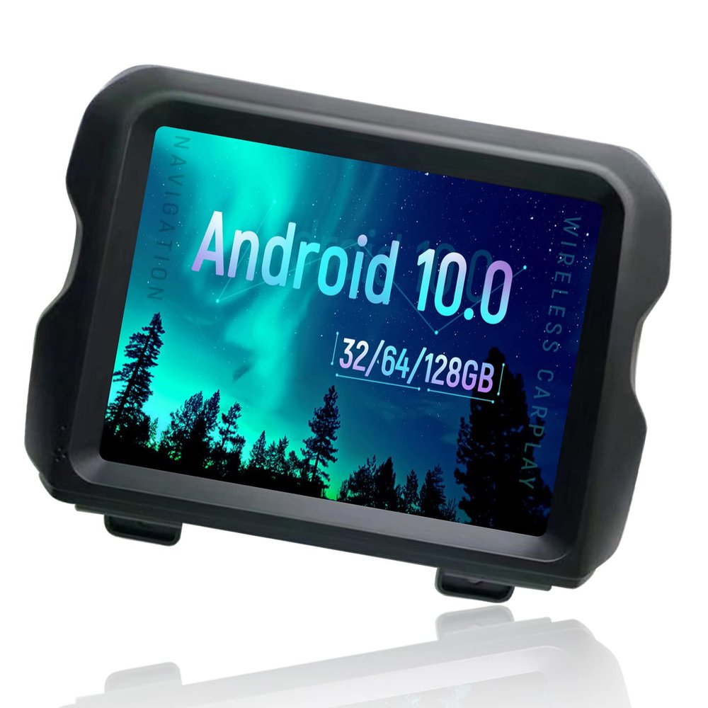 ZWNAV 8.4 Inch Android 10 Car Stereo for Jeep Wrangler JL 2018 2019 2020, GPS Navigation Headunit, WiFi, Bluetooth, SWC, IPS Touch Screen, AM/FM Receiver