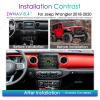 ZWNAV 8.4 Inch Android 10 Car Stereo for Jeep Wrangler JL 2018 2019 2020, GPS Navigation Headunit, WiFi, Bluetooth, SWC, IPS Touch Screen, AM/FM Receiver view 2