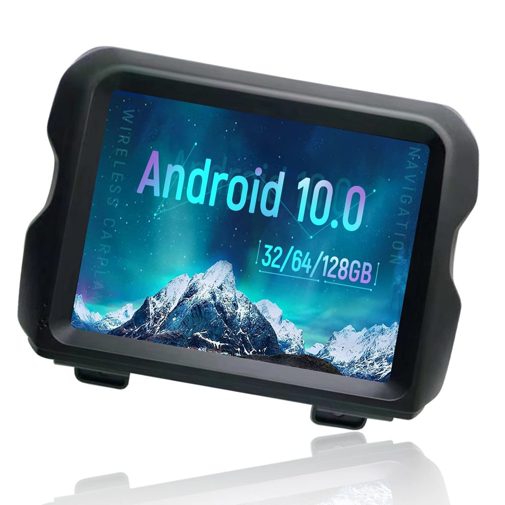 ZWNAV 8.4 Inch Android 10 Car Stereo for Jeep Wrangler JL 2018 2019 2020, GPS Navigation Headunit, WiFi, Bluetooth, SWC, IPS Touch Screen, AM/FM Receiver