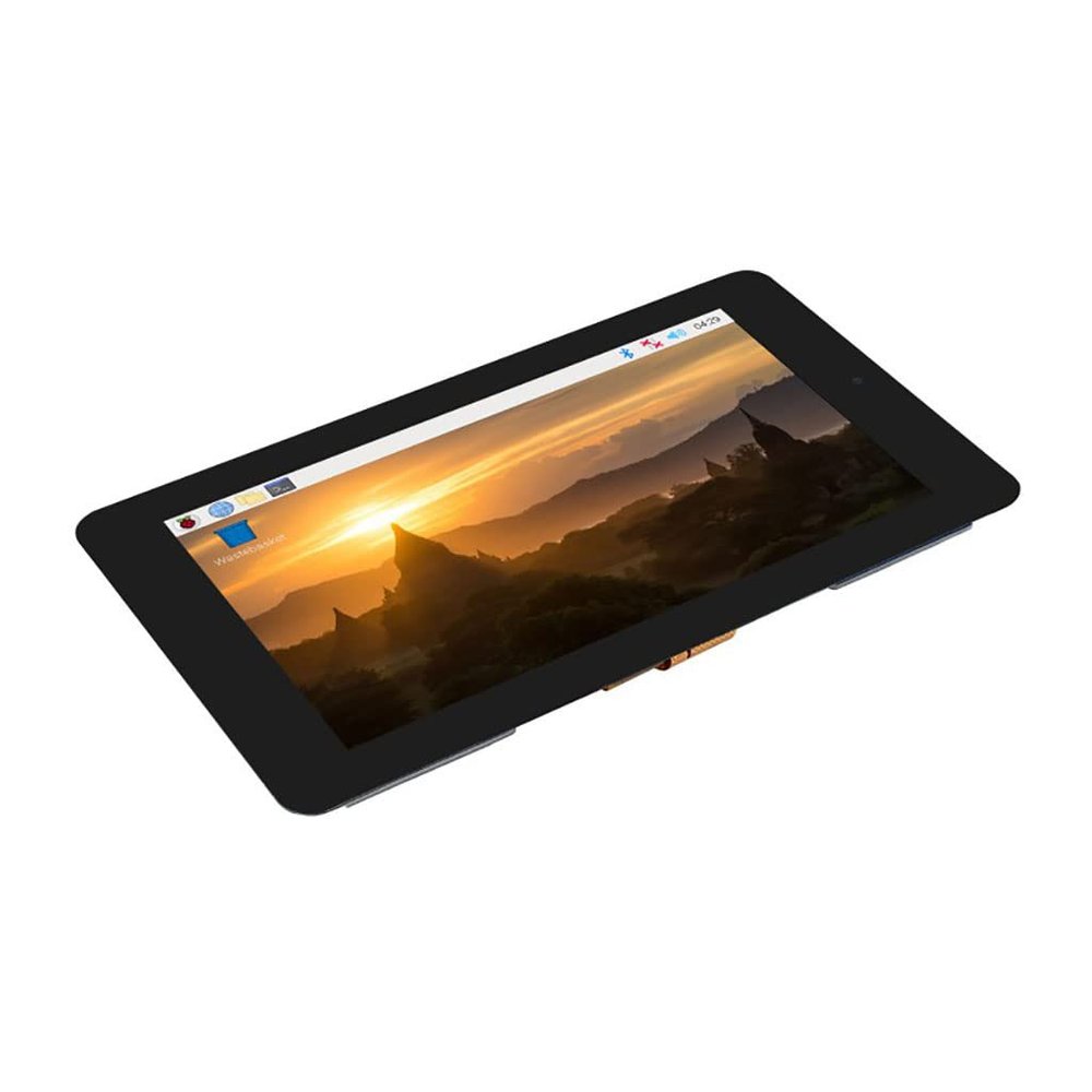 7inch Capacitive Touch Display for Raspberry Pi, DSI Interface, Includes 5MP Front Camera, 800480 Resolution