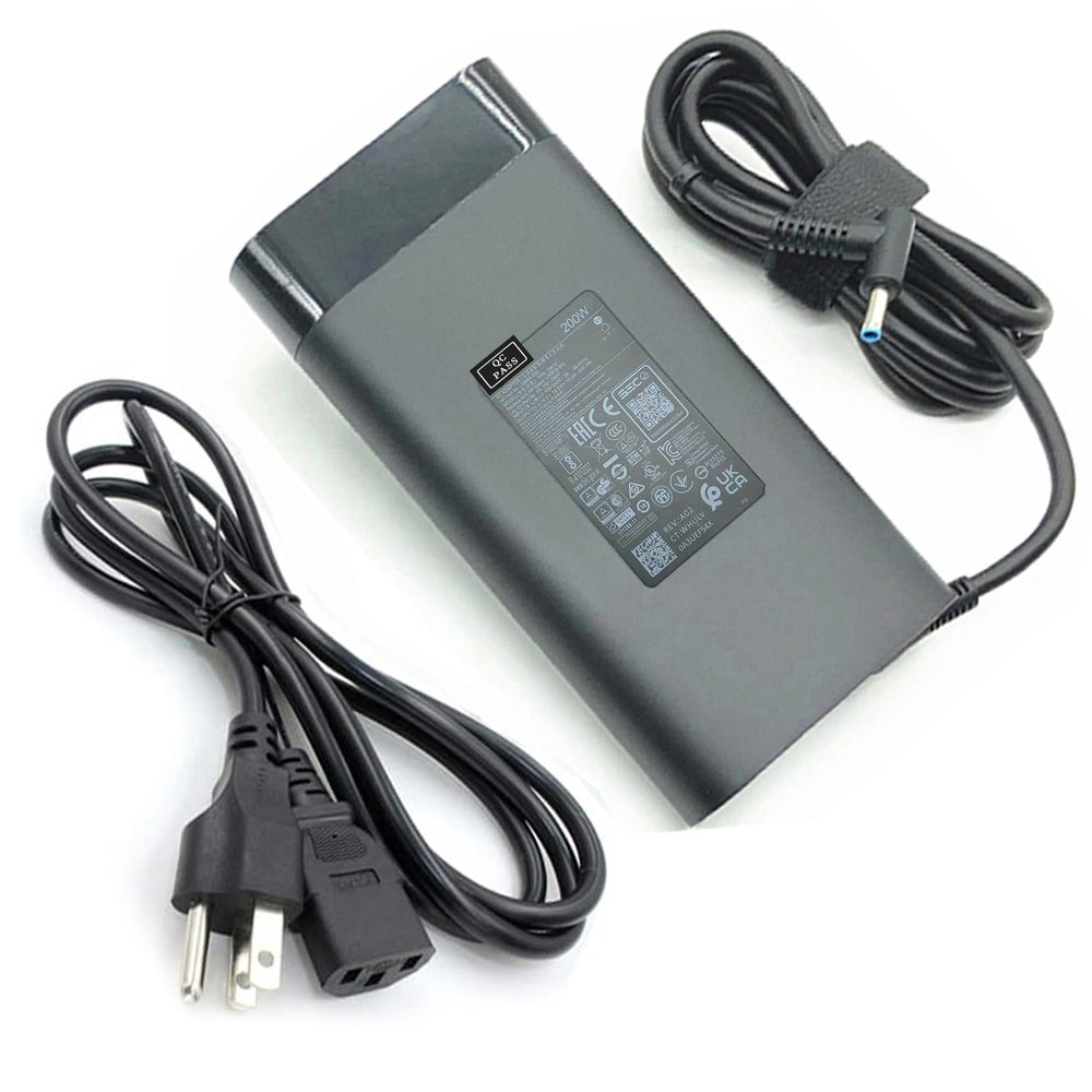 200W 19.5V 10.3A TPN-DA10 TPN-LA20 TPN-LA21 ADP-200HB B Laptop AC Adapter Compatible with HP Omen 15 17 zbook 15 17 Pavilion Gaming 15 17 Envy 15 2020 Laptop Charger 15-dh0005la L00818-850
