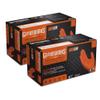 GLOVEWORKS Orange Nitrile Work Gloves 8 Mil Disposable Heavy Duty Raised Diamond Grip, Mechanic Glove, XL, 2 Boxes of 100 view 1