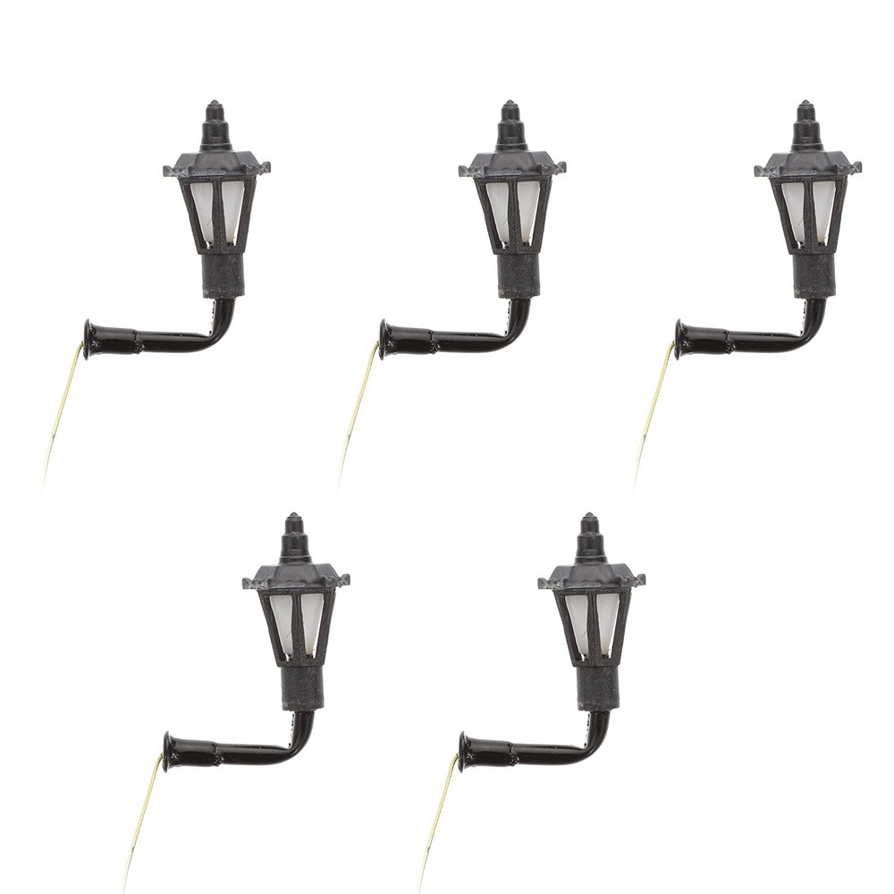Healifty Elegant European DIY Decorative Wall Sconce Miniature Porch Light Model Lamp for DIY Model Light