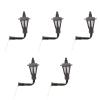 Healifty Elegant European DIY Decorative Wall Sconce Miniature Porch Light Model Lamp for DIY Model Light view 1