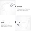 Healifty Elegant European DIY Decorative Wall Sconce Miniature Porch Light Model Lamp for DIY Model Light view 4