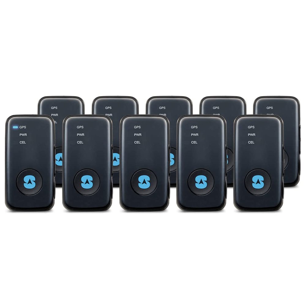 (10 Pack) Spytec Atlas GPS Tracker for Vehicles, Cars, Trucks, Kids & Seniors | Hidden Mini GPS Tracker Device for Fleet Vehicles | Geofencing | Real-time Tracking and Updates | Subscription Required