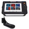 Element 9 HV - 9" Chart Plotter with Chirp Sonar, HyperVision, Wi-Fi, GPS, HV-100 transducer, Lighthouse North America Chart view 1