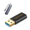 Bundle-2 Items: USB 3.1 USB C Female to USB Male Adapter 5Gbps + 7-in-1 USB-C Hub Multiport Adapter 5Gbps Date Ports view 1