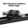 Fotopro Macro Focusing Rail Rack Slider for Close-up Shooting Macro Photography with Quick Release Plate 7.4 Inch Aluminum Alloy Universal Camera Slider for DSLR Camera Camcorder Film Photography view 4