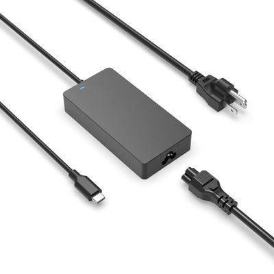 100W 90W 65W USB-C AC Charger Fit for MSI Summit E16 E15 E14 E13 Flip Evo, Fit for Prestige 15 14 13 A11 12 13M/MT/UCT/SCST/UD/UDT/SCS/SC/SCX/ B13M Laptop Power Supply Adapter Cord