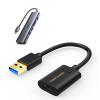 Bundle-2 Items: USB 3.1 USB C to USB Adapter Cable 5Gbps, 7-in-1 USB-C Hub Multiport Adapter 5Gbps Date Ports view 1