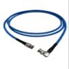 Custom Cable Connection 250 Foot - 12G Rated RG6 Belden 4694R 18AWG 4K UHD SDI BNC Right Angle to Straight Cable 115726-300BL view 3
