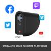 Mevo Start Wireless Live Streaming Camera, for Multi-Camera HD Video, App Control and Streaming via Smartphone or Wi-Fi and Signature Series Lens Cloth view 2