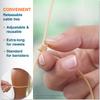 Roving Cove 10ft L x 3ft H Almond Brown Stair Railing Safety Net + 18ft Edge 8 Corners Coffee Brown Corner Guards - Baby Proofing, Edge Protection view 4