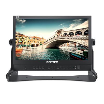 SEETEC ATEM156 15.6" IPS Live Streaming Broadcast Director Monitor with 19201080 Pixels 4 HDMI Input Output Quad Split Display for ATEM Mini Video Switcher Mixer Pro Studio Television Production